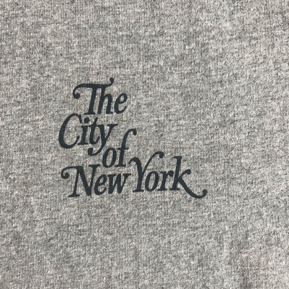 GREY ONLYNY CITY OF NEW YORK T SHIRT